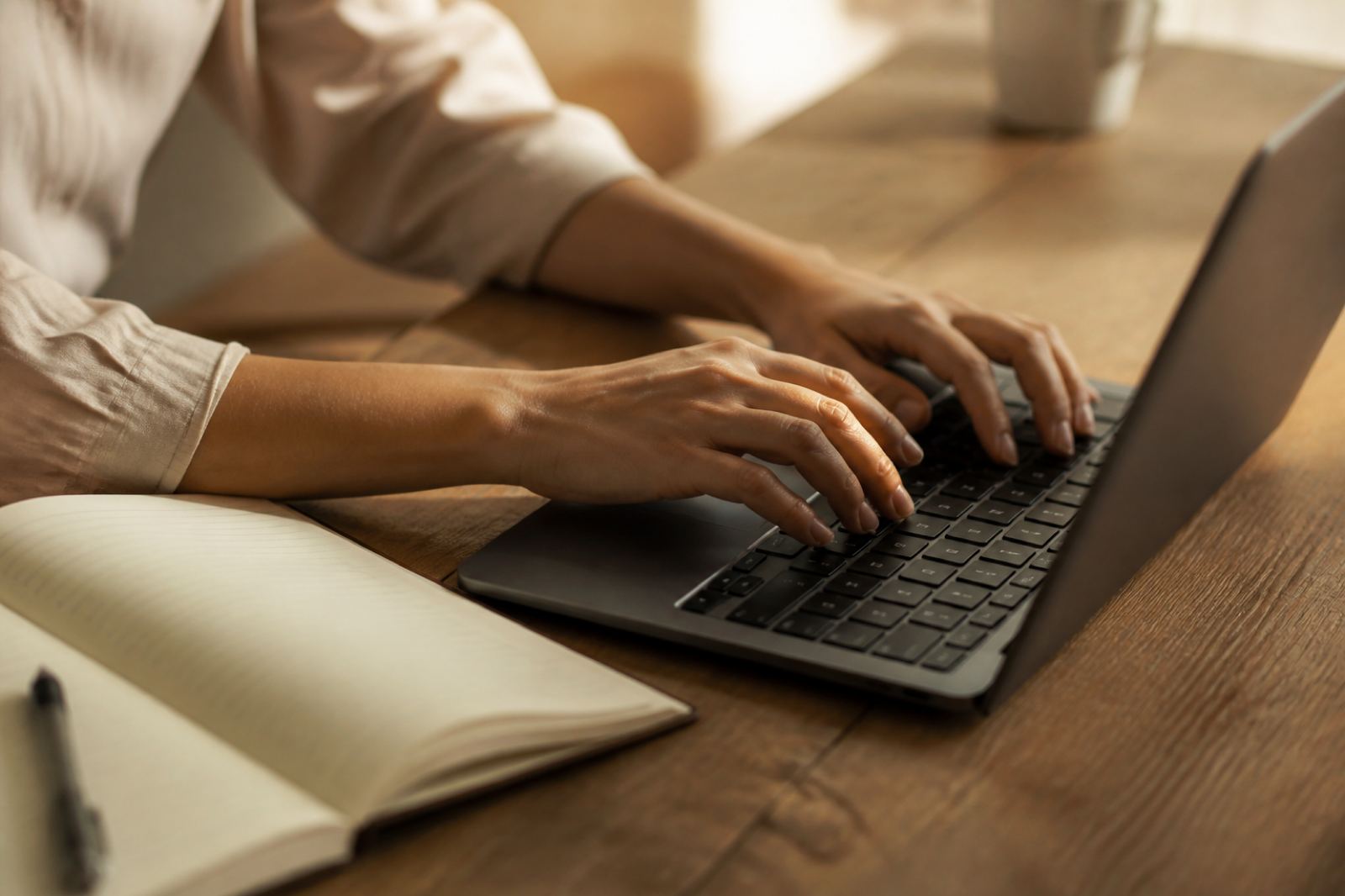 Opening an ExoYield account on a laptop